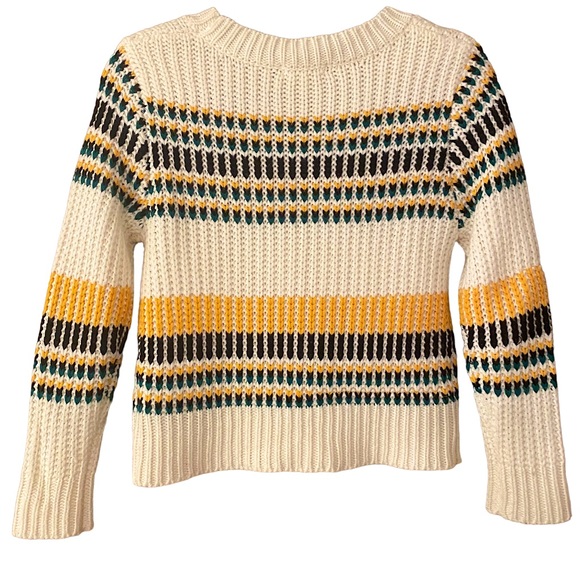 CHELSEA & VIOLET | GIRLSโ STRIPED SWEATER SZ L - Picture 2 of 11